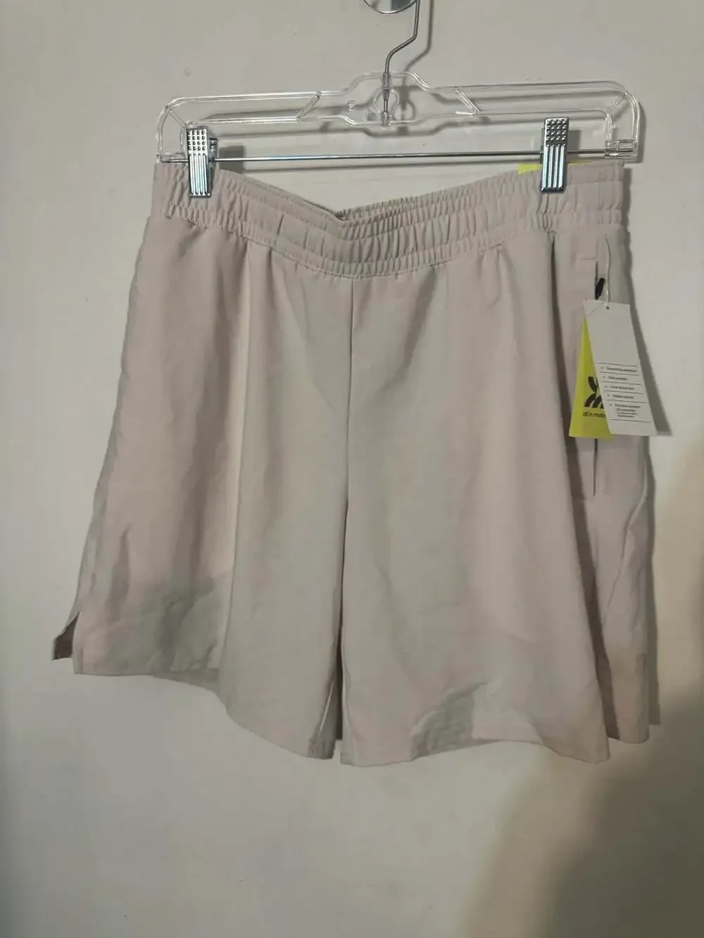 All in Motion Athletic Shorts Size S Beige